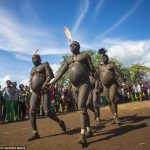 Meet the Bodi tribe where big is beautiful and men compete to be the fattest for fame 8