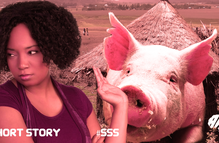 #SSS: What pig got to do with a drunk man and his wife?