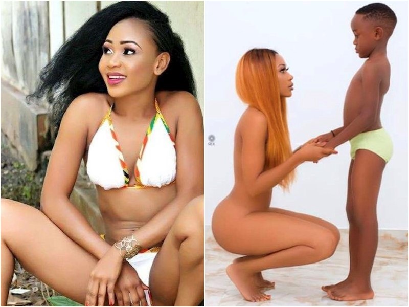 Ghana’s actress - Akuapem Poloo - slapped with 3 charges for taking nude photo with son
