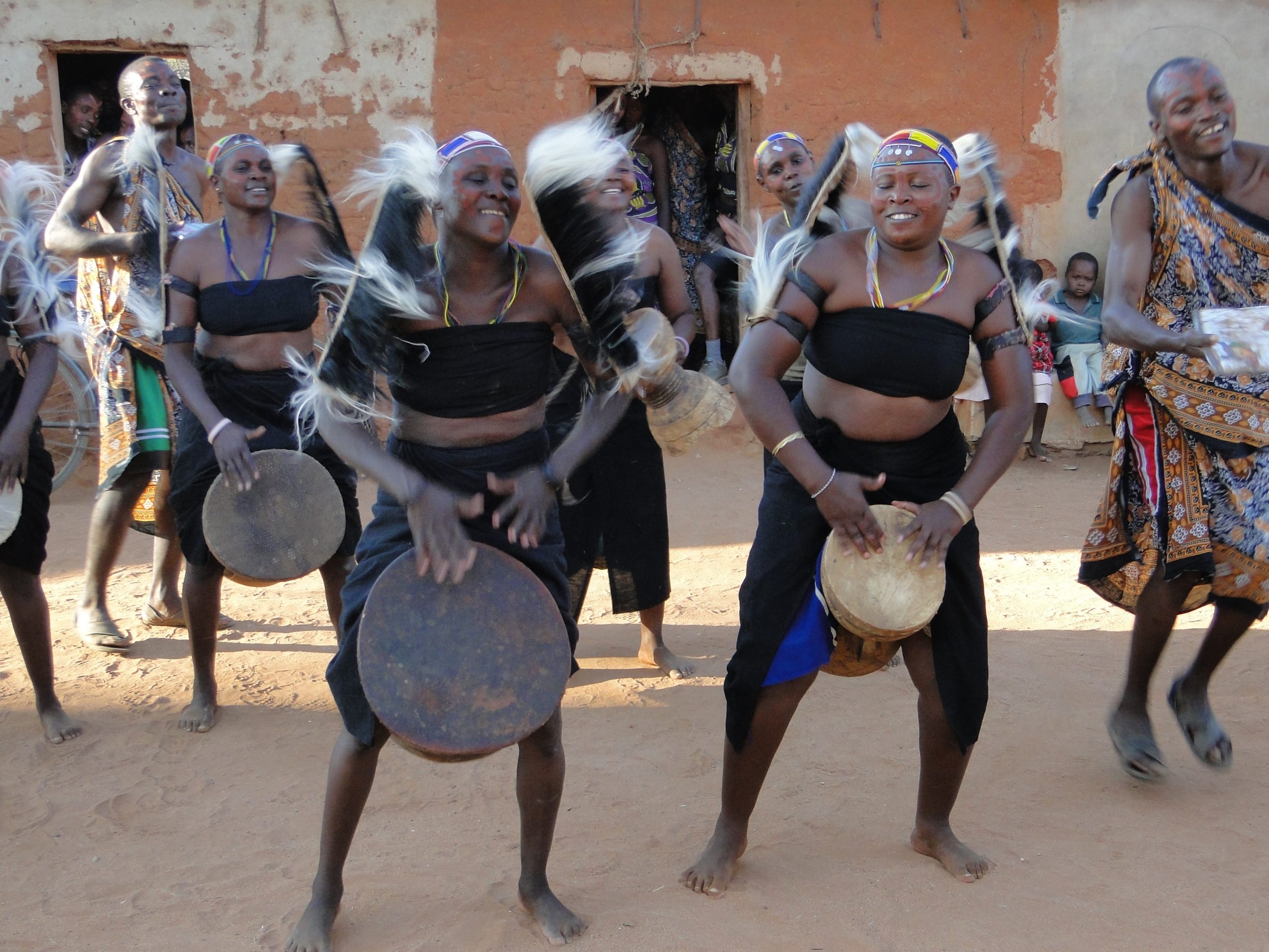 Wagogo people performing traditional dance. By /mapanakedmon