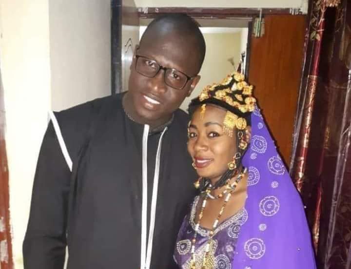 Halima Cissé and husband Adjudant Kader Arby. (Africa 24)