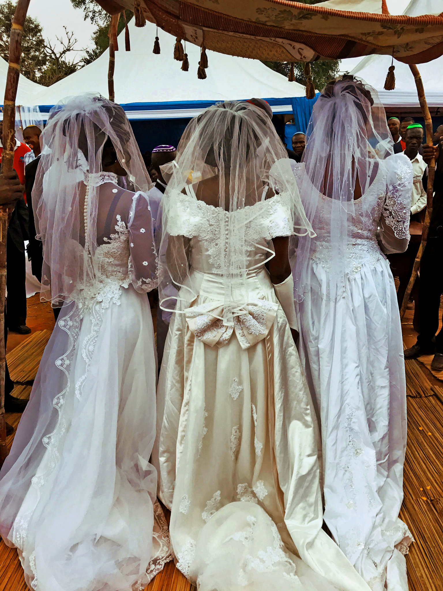Woman causes a scene after storming wedding party completely naked. (The New York Times)