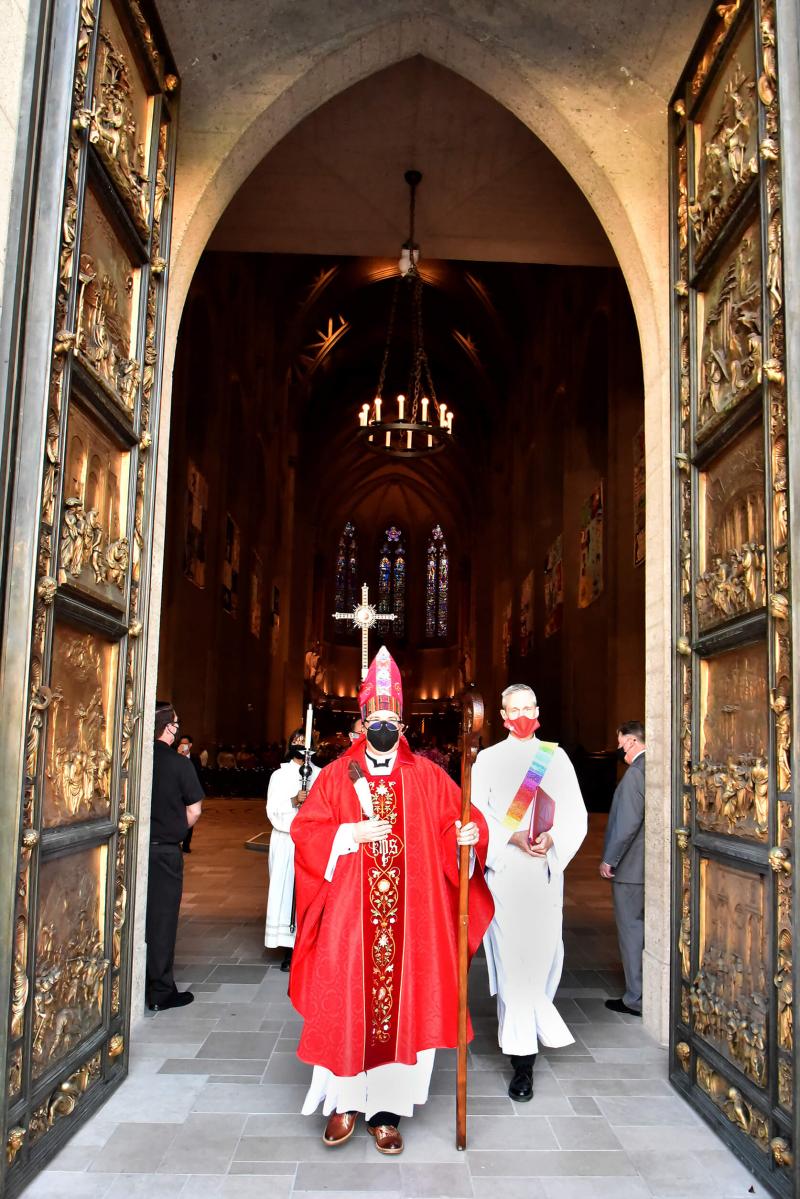 From the installation ceremony for Bishop Megan Rohrer. Photo courtesy the Sierra Pacific Synod of the Evangelical Lutheran Church in America. Photo by Gareth Gooch and Bill Wilson.