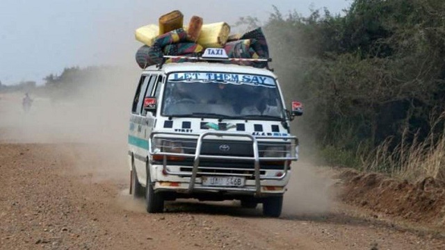 A taxi in Uganda. (The Independent Uganda)