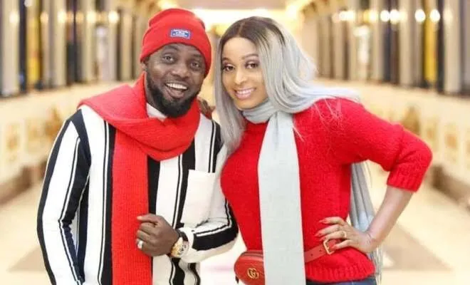 Comedian AY and wife