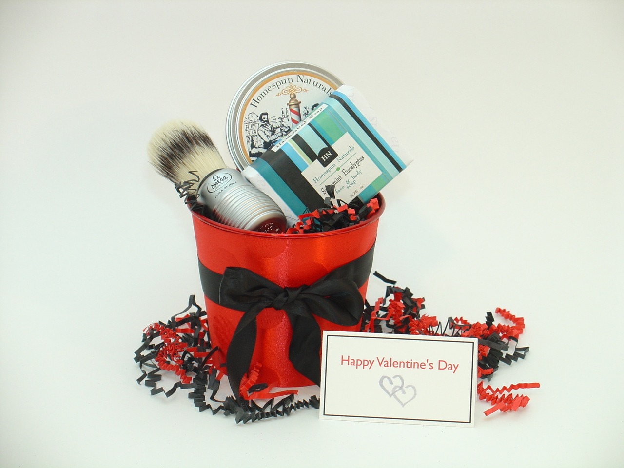 Shaving set for valentine's day