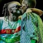 Jose Chameleone kisses his brother