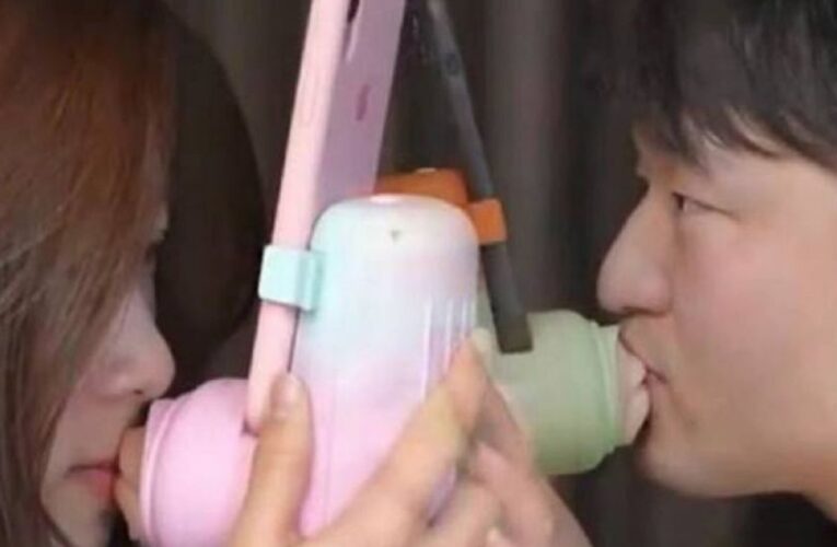 Virtual Kissing: Machine That Lets Long Distance Partners Kiss Over The Internet