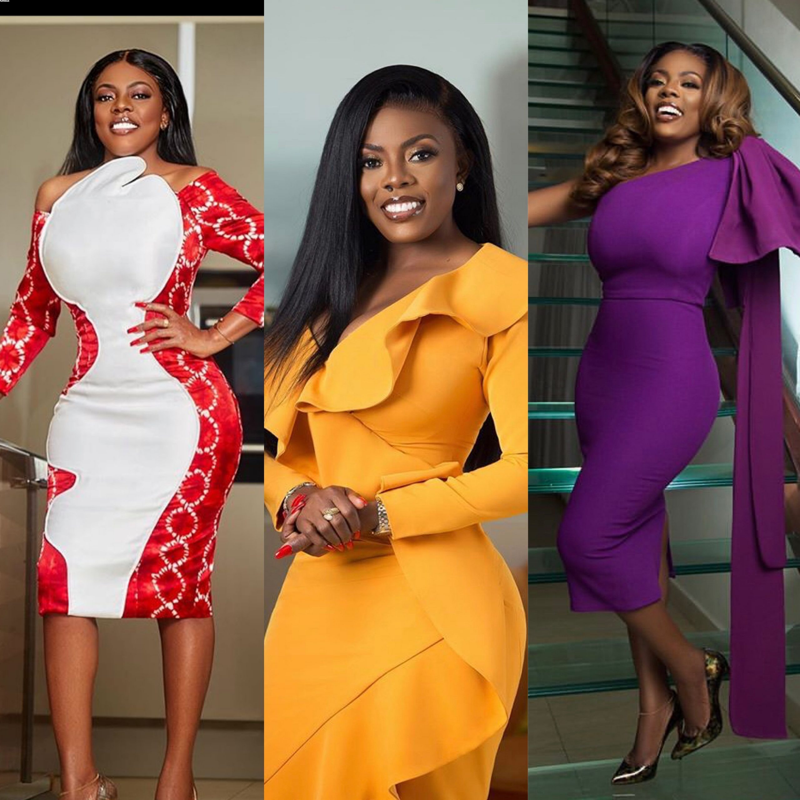 Nana Aba looking classy in stylish outfit
