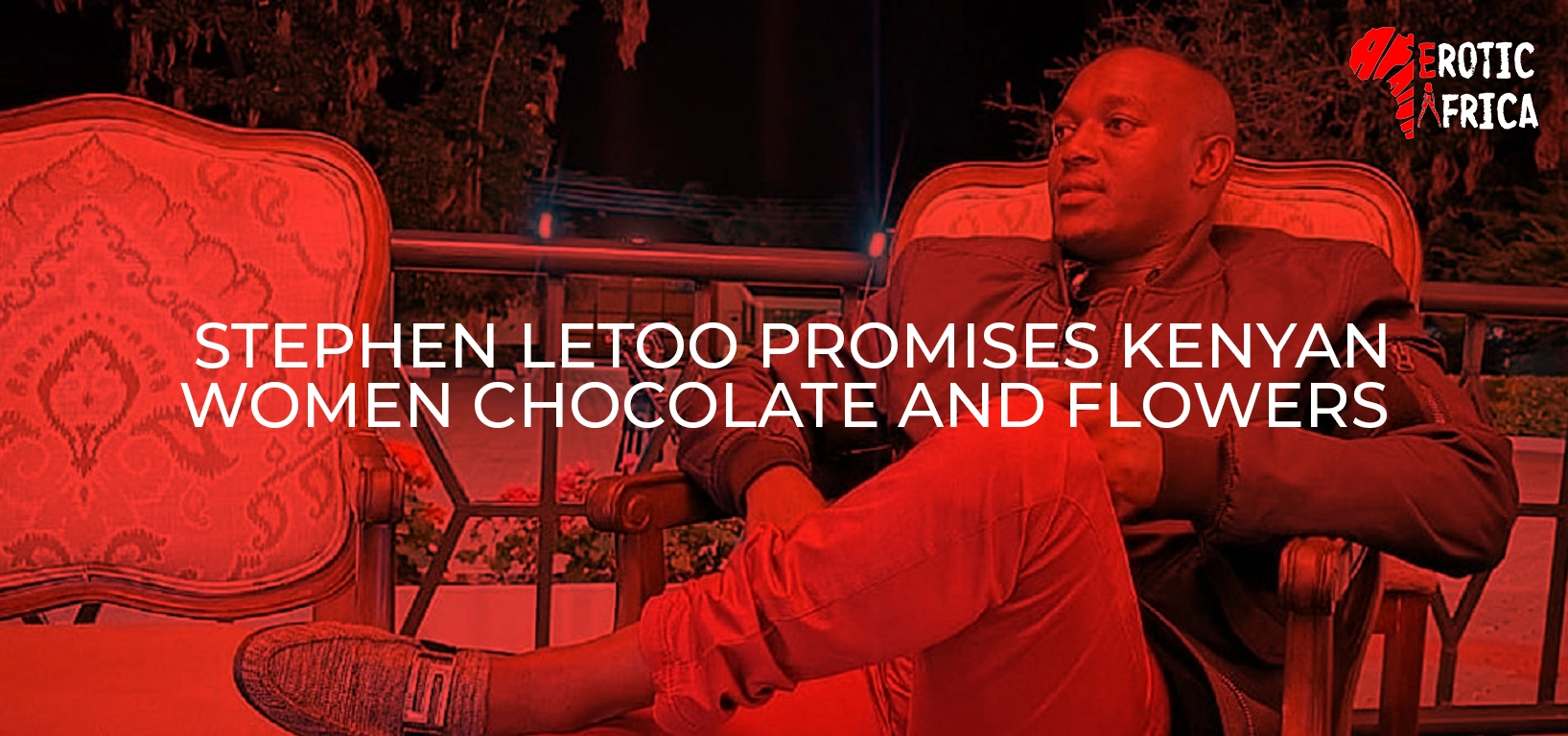 Stephen Letoo promises women flowers on Valentine's Day