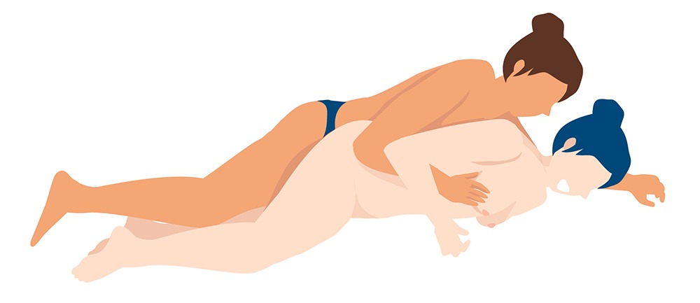 spooning sex position for lesbians