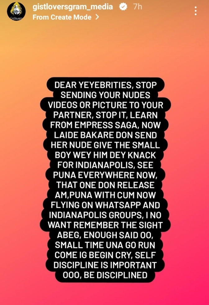 Laide Bakare denies allegations that her nudes are trending online 