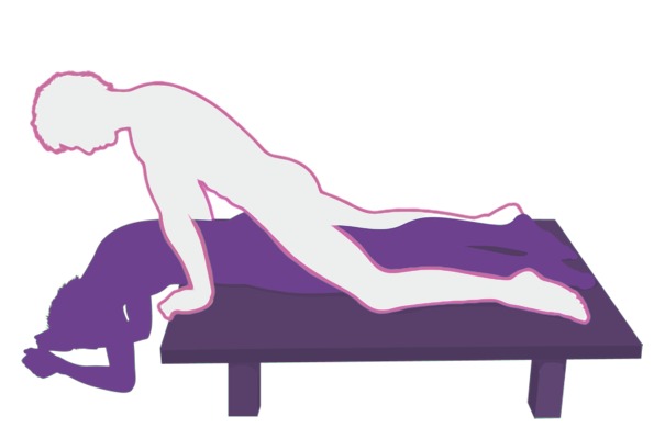 Spear tackle sex position