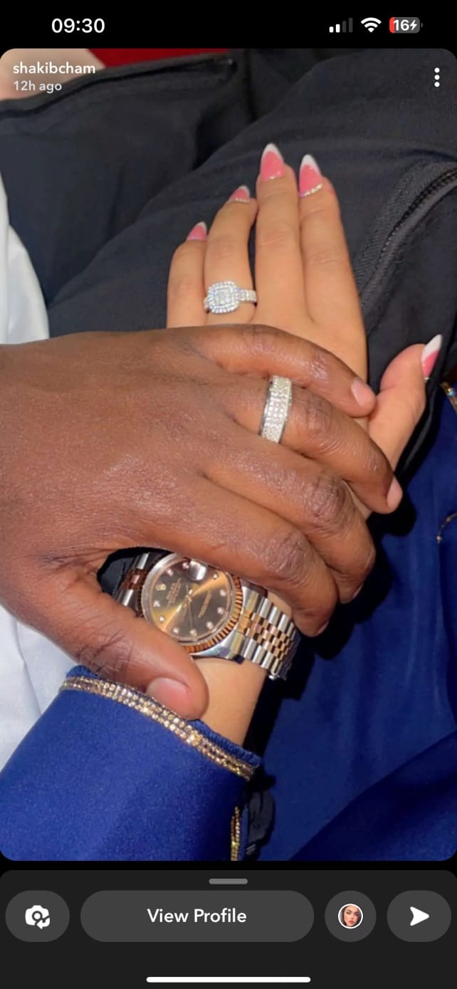 Zari Hassan and Shakib Cham flaunt their wedding rings