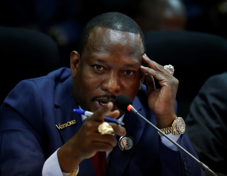 Former Nairobi Govrenor Mike Sonko