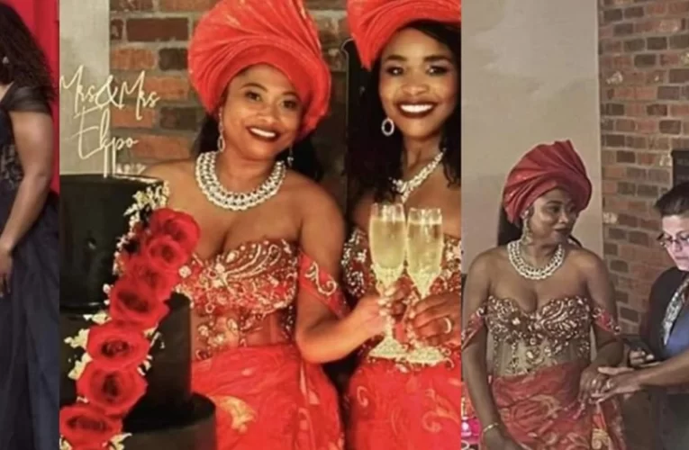 Nigerian Lesbian Couple Ties The Knot In A Beautiful Ceremony