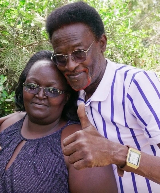 Freshly Mwamburi and his wife
