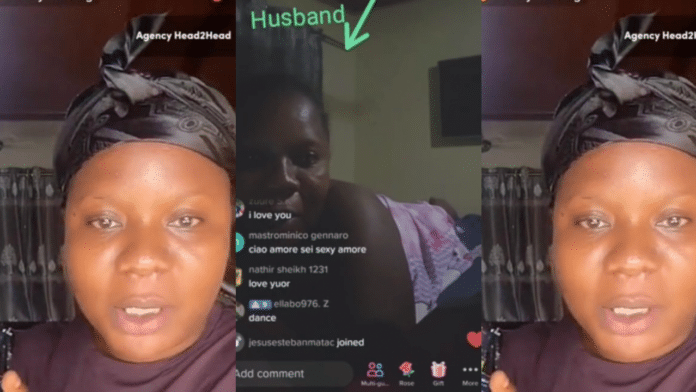 leaked nudes, woman goes live on tiktok.